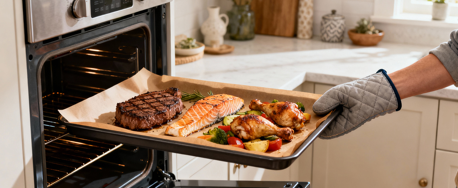 parchment baking sheet