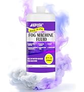 AGPTEK 32oz Fog Machine Liquid, Water-Based Fog Juice for 400-1500W Foggers | Fog Liquid, Thick A...