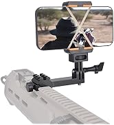 fantaseal High Precision Aluminum Alloy Cell Phone Smartphone Gun Clamp Mount Picatinny Rail Hold...