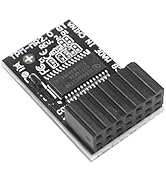 HSSDTECH TPM-M R2.0 Module LPC 14pin-1 with Infineon SLB9665 for ASUS ROG Strix B350-F B360-G B36...