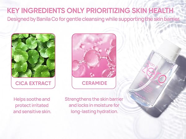 key ingredients of cleansing water