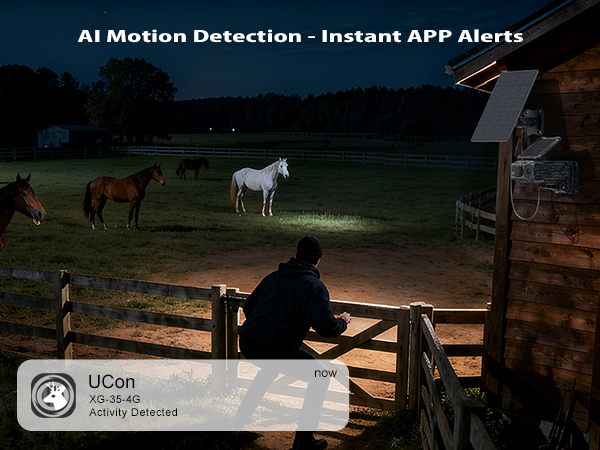 Al Motion Detection-Instant APP Alerts