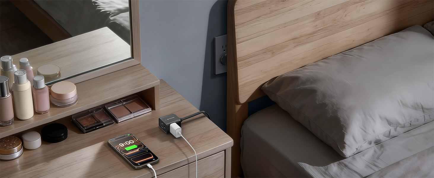 black extension cords