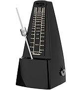 Ueteto Mechanical Metronome Black/Loud Sound Piano Drum Violin Guitar
