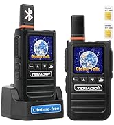 (Lifetime Free) TIDRADIO TD-G19 Rapid Unlimited Range 4G LTE PoC Radios Walkie Talkies Long Range...