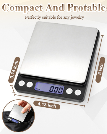 jewelry scale gold scale coin scale gram scale 0.01g accuracy digital scale grams precision scale