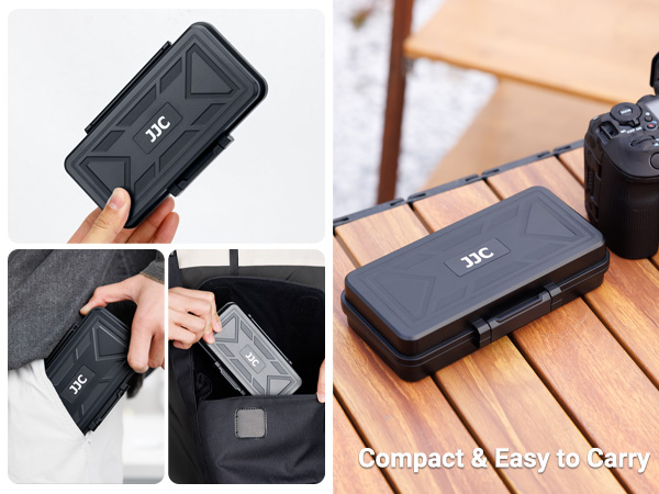 Multi-Function Camera Battery Memory Card Storage Case