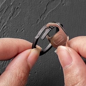 black key ring