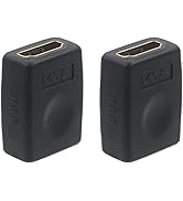 VCE HDMI Coupler HDMI Female to Female Connector 3D 4K Extension Adapter Compatible with PCs and ...