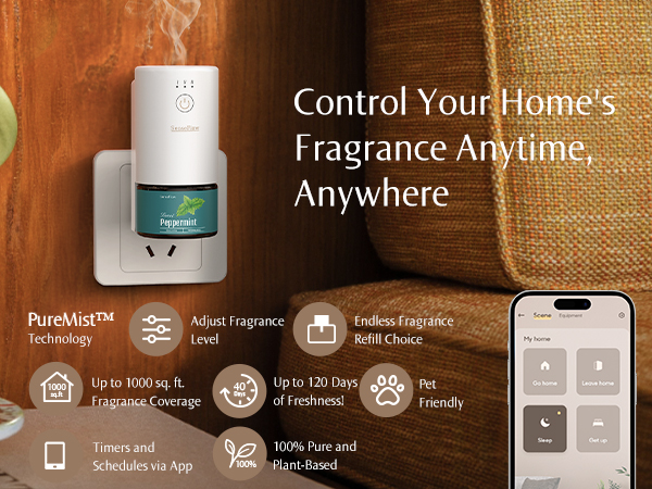 Control Your Home's Fragrance Anytime, Anywhere
