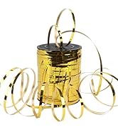 Laviria 600 Yards Curling Ribbon, Balloon String Roll Ribbon and Bows for Gift Wrapping Birthday ...