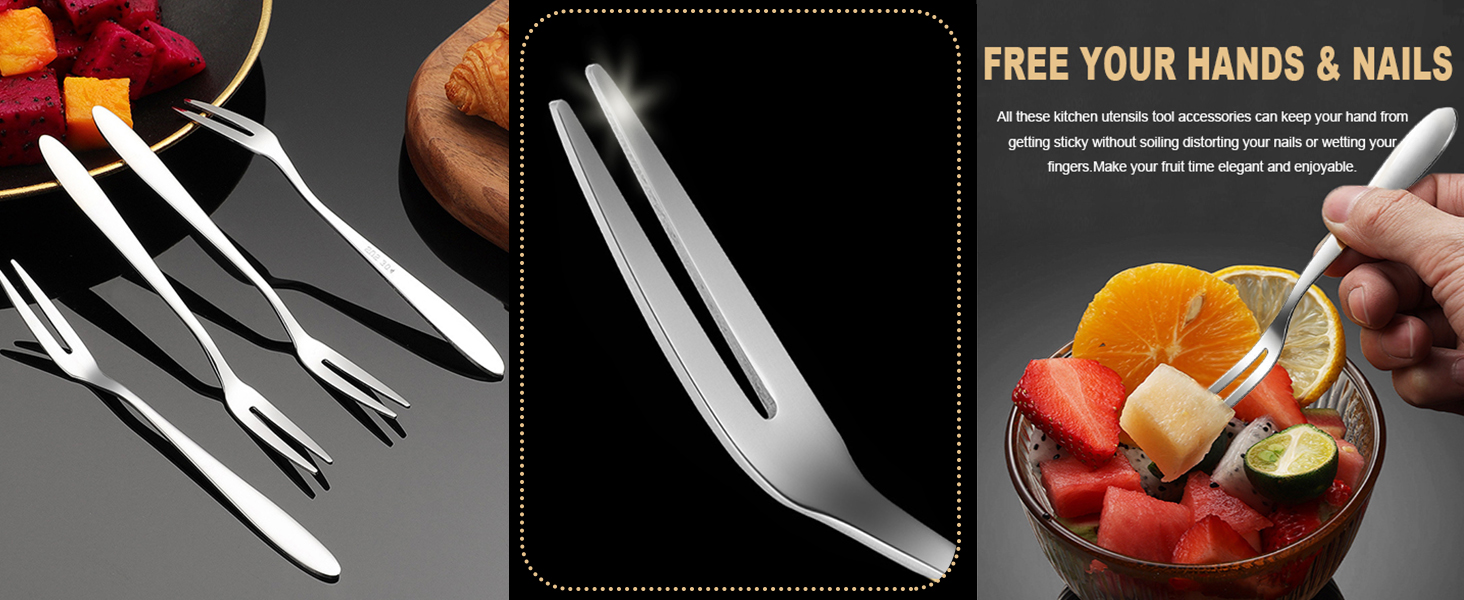 grapefruit spoon knife orange peeler tool stainless steel fork fuit knife