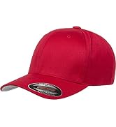 Flexfit Men's Wooly Combed Twill Fitted Baseball Cap
