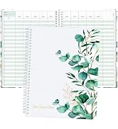 SUNEE Teacher Class Record Book for 9-10 weeks, 36 Names, 8.5x11 Inch, 104 Pages (52 Sheets), 100...