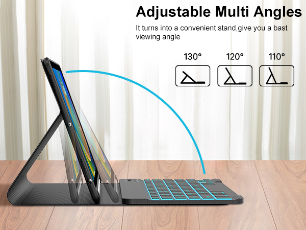 8th generation ipad case with keyboard