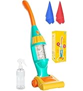 Toddler Vacuum Toy That Works with Lights & Sounds, Pretend Play Toy Vacuum for Toddlers 3-5 Year...