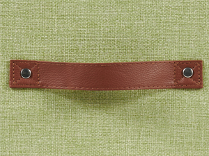 Faux Leather Handles