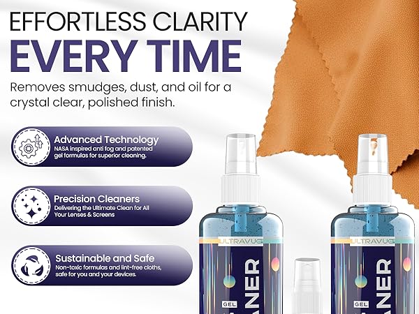 ultravue gel lens cleaner eye glass cleaners spray gel lens cleaner for glasses gel eyeglass cleaner