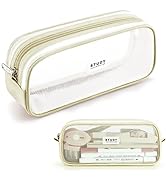 KALIDI Grid Mesh Pencil Case Pen Bag Clear Case Marker Pouch Multifonction Organizer Box Transpar...
