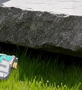 QUOBAS Brass Sprinkler Timer, Programmable Water Hose Timer for Garden Hose Faucet with Waterproo...