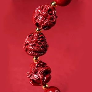chinese red lucky bracelet
