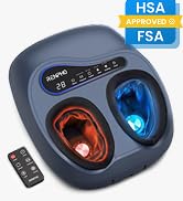 RENPHO Thermacool 2-in-1 FSA Foot Massager with Heat & Cold, HSA Eligible | Cooling Therapy, Prem...