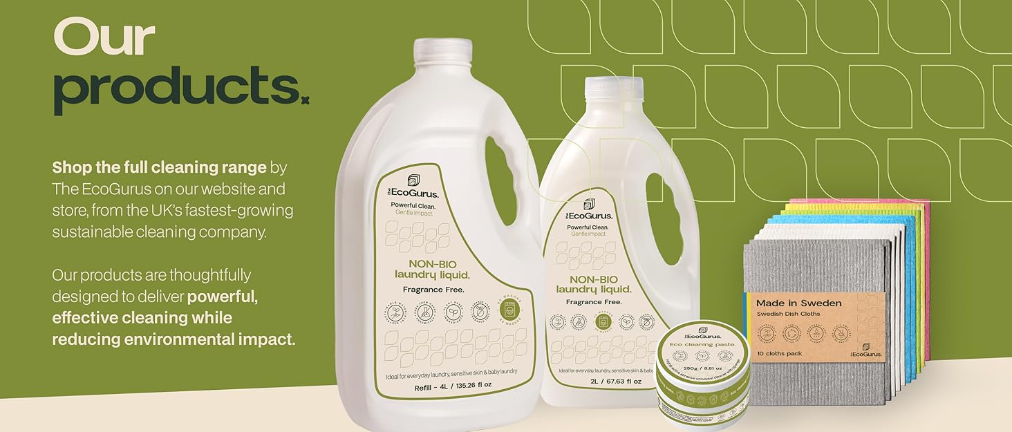 The EcoGurus Product Range