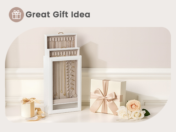 Lolalet Necklace Organizer Box