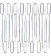 Teenitor 3ML Pipettes, Plastic Dropper Essential Oil Transfer Pipettes Disposable Liquid Eye Drop...