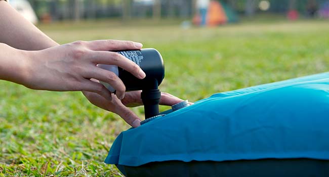 Portable Air Mattress Pump for Inflatables