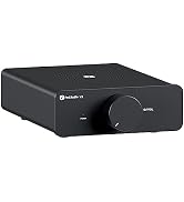 Fosi Audio V3 Stereo Amplifier Home Audio 300 Watts x2 Power TPA3255 Class D Mini Amp 2 Channel A...