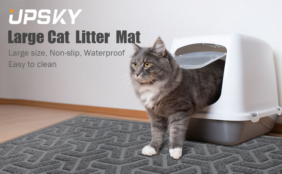 cat litter mat