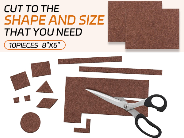 Felt Furniture Pads for Hardwood Floors Heavy Duty Felt Sheets