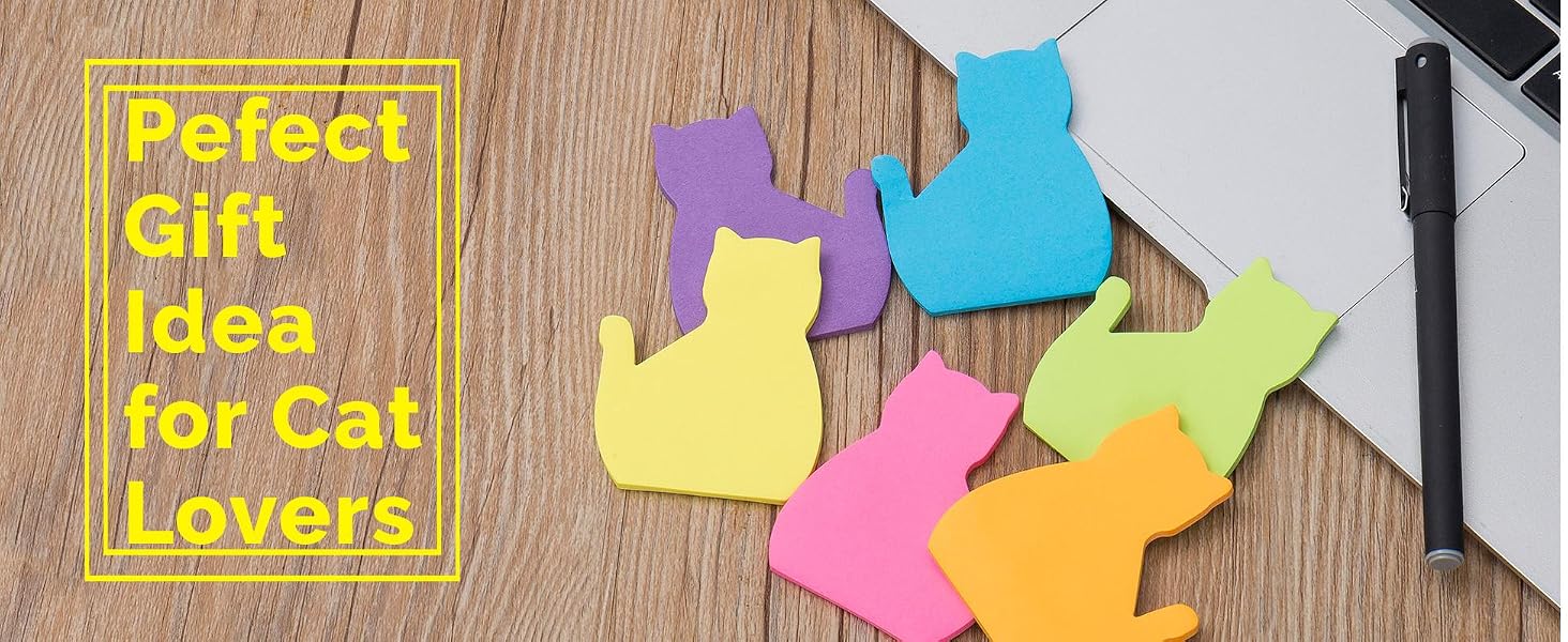cute cat sticky notes
