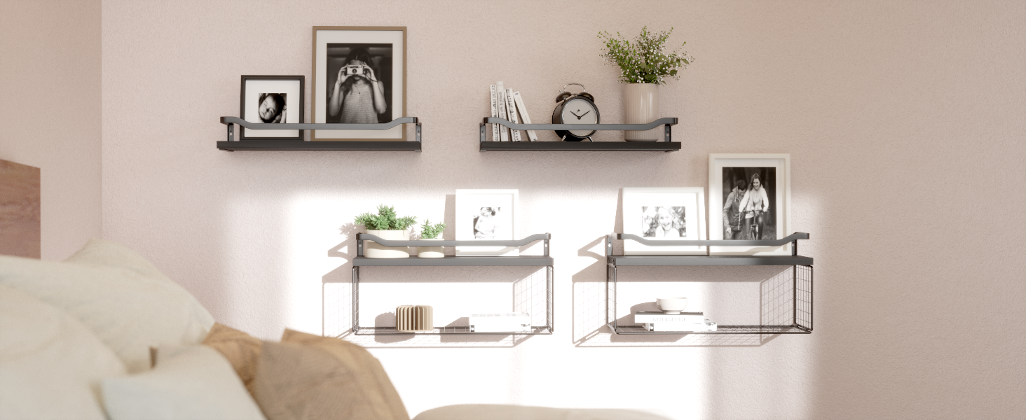floating shelves
