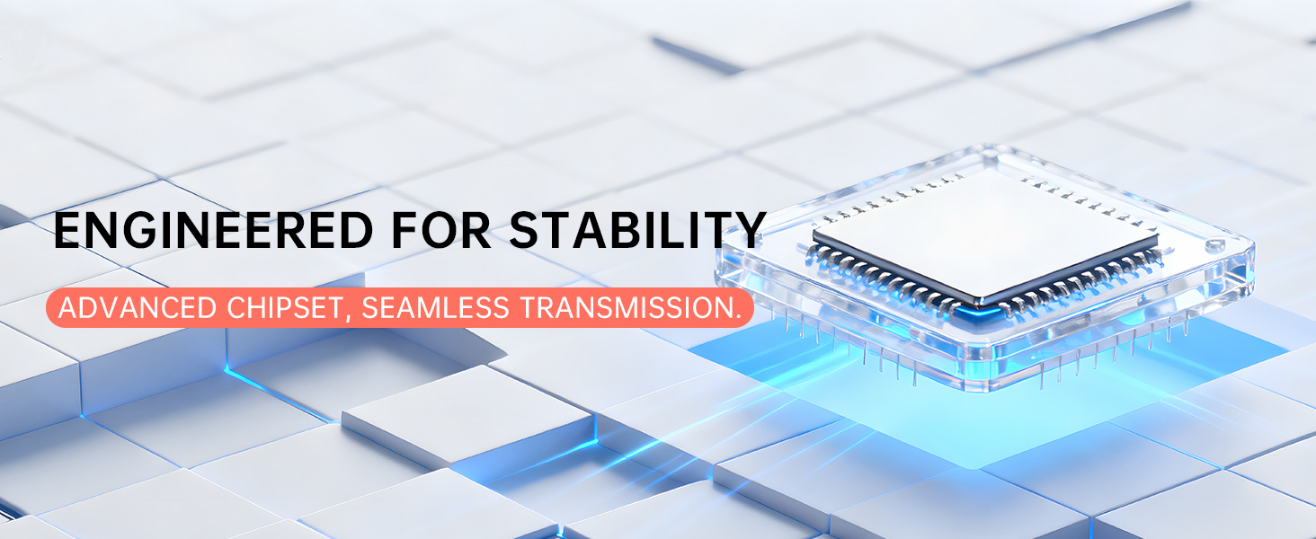 ENGINEERED FOR STABILITY - 2-in-1 switch dock & capture card