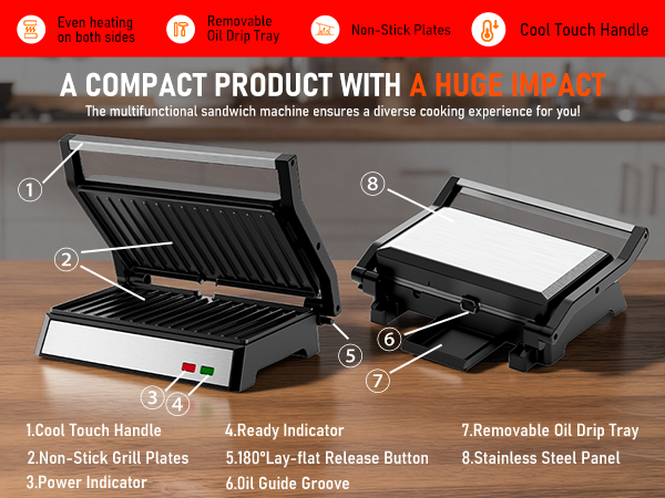 Panini Press Grill