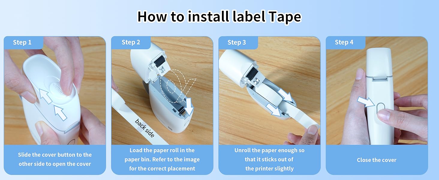 Label Tape Installation