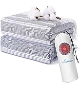 Antfuny 2 Packs Turkish Beach Towels Quick Dry Sand Free Oversized Bath Pool Swim Towel Large Ext...
