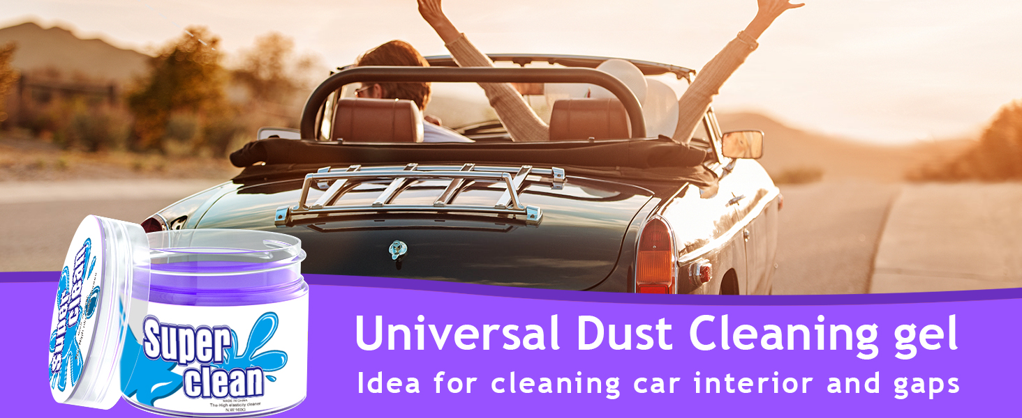 car cleaning gel