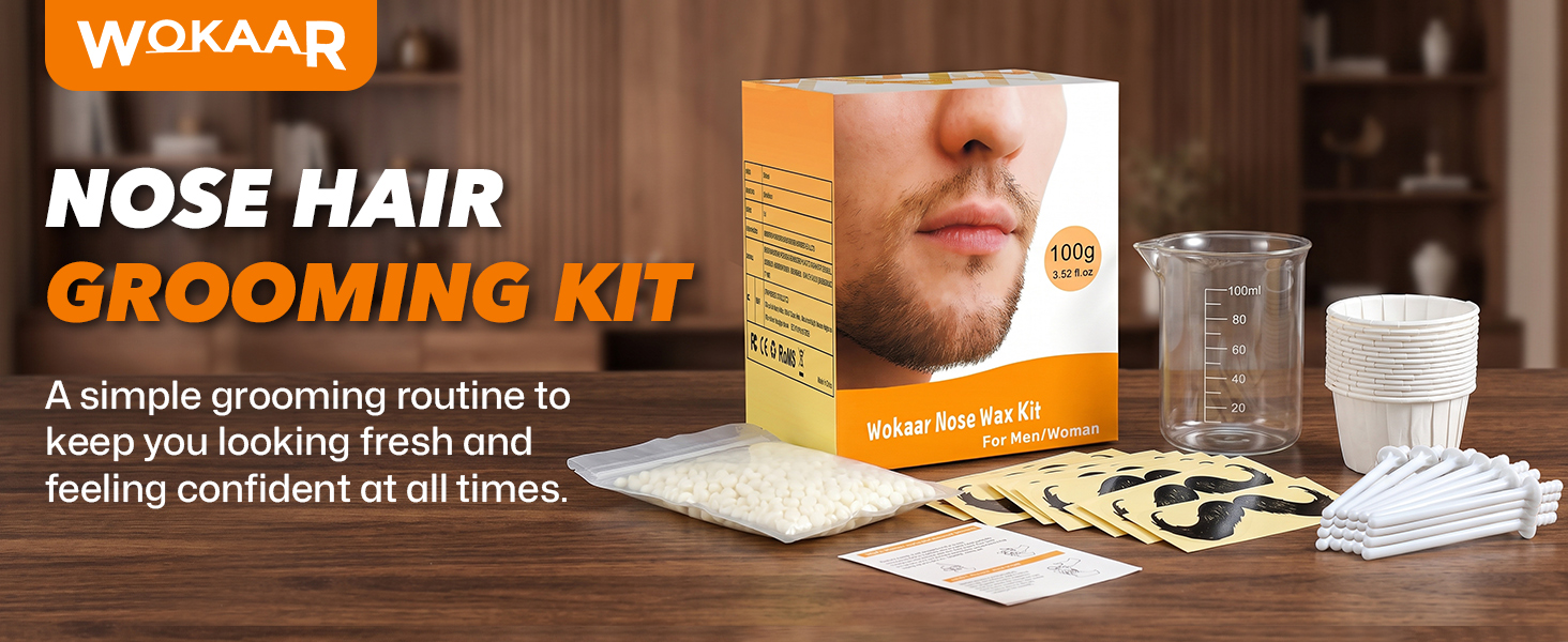 Nose Wax Kit for Men & Women