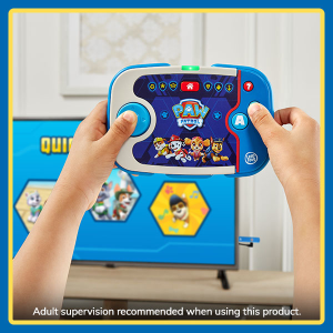Showing game controller with quick challenge menu in the background.
