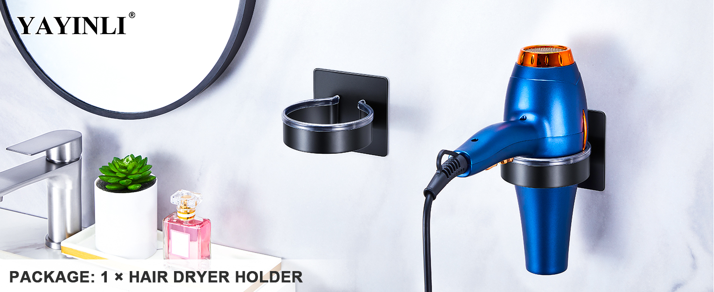blow dryer holder