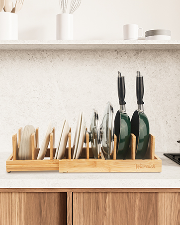 lid storage organizer