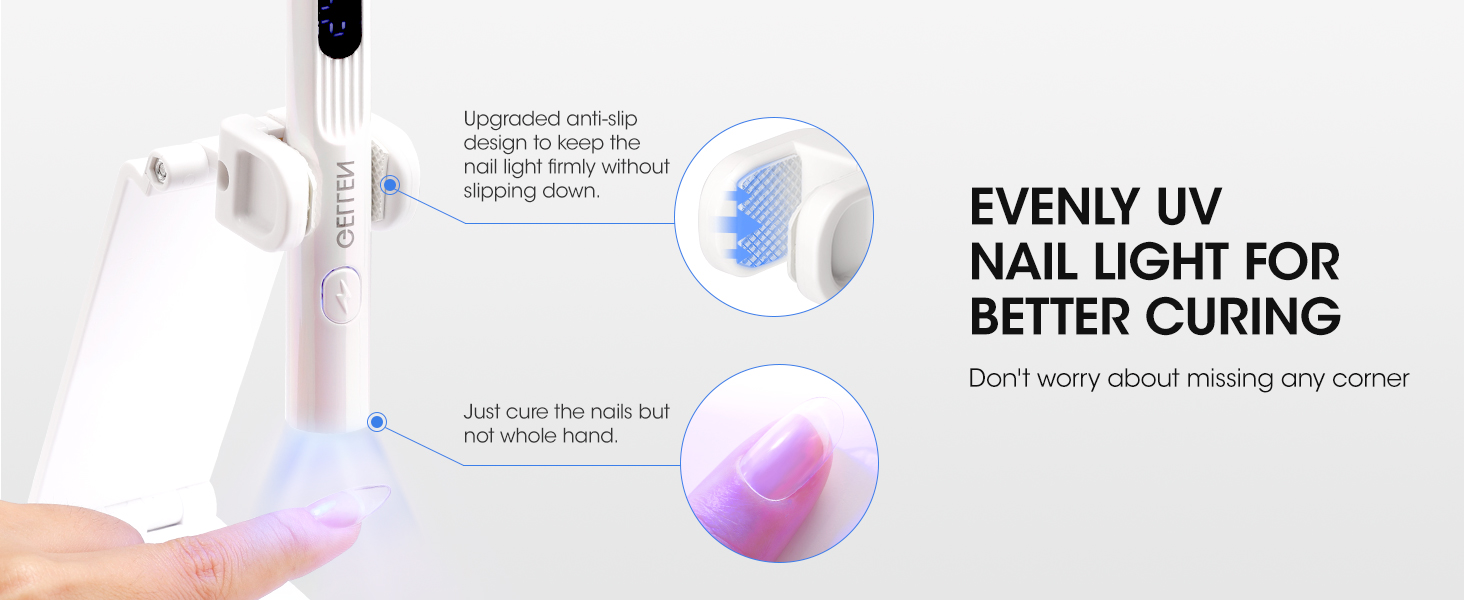 Gellen uv light for gel nails