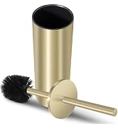 Stainless Steel Toilet Brush with Holder Set for Bathroom Storage and Organization Toilet Bowl Cl...