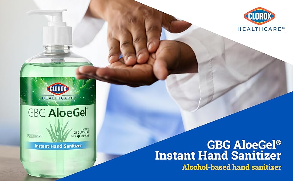 Clorox Pro, Hand sanitizer, Aloe Vera, Healthcare, germs