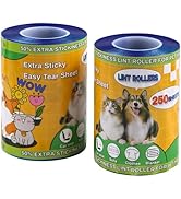 Lint Roller for Pet Hair 500 Sheets Extra Sticky Pet Hair Remover for Clothes Furniture Carpet Cl...