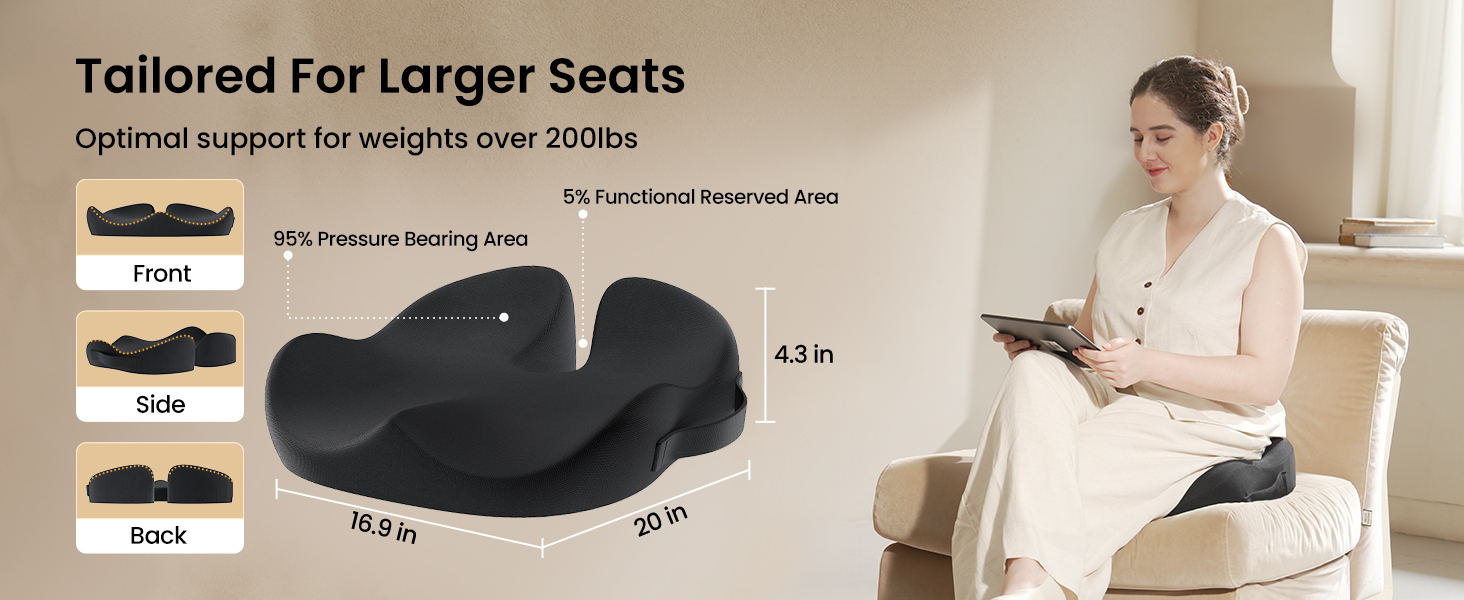 extra large seat cushion