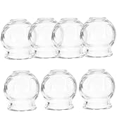 Mipcase 7pcs Glass Cupping Full Body Massager Facial Tools Muscle Massage Suction Face Tools Faci...